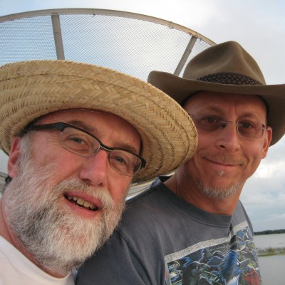 Dave and Ray in the Amazon