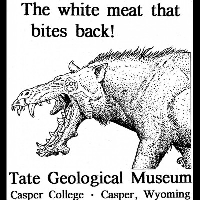 Hell pig! Archaeotherium the other very angry white meat. Quite a cheeky fellow he is... :)