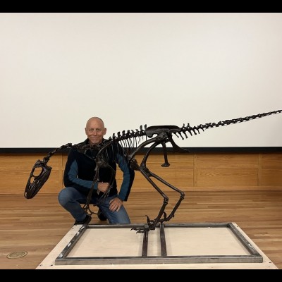 Dave and the 3d Printed Troodon